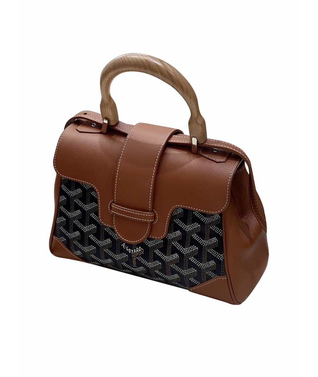 GOYARD Коричневая сумка через плечо, фото 1