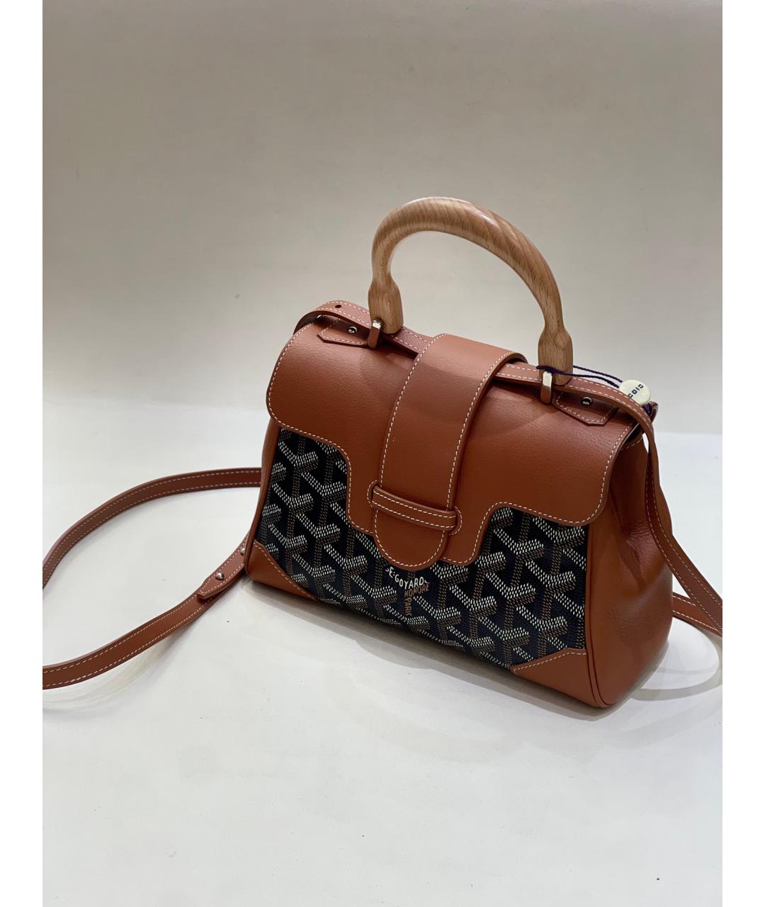 GOYARD Коричневая сумка через плечо, фото 7