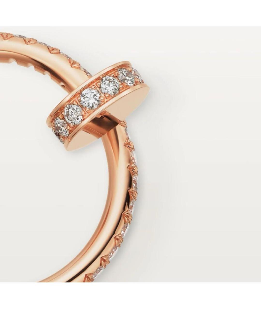 CARTIER Золотые серьги из розового золота, фото 3