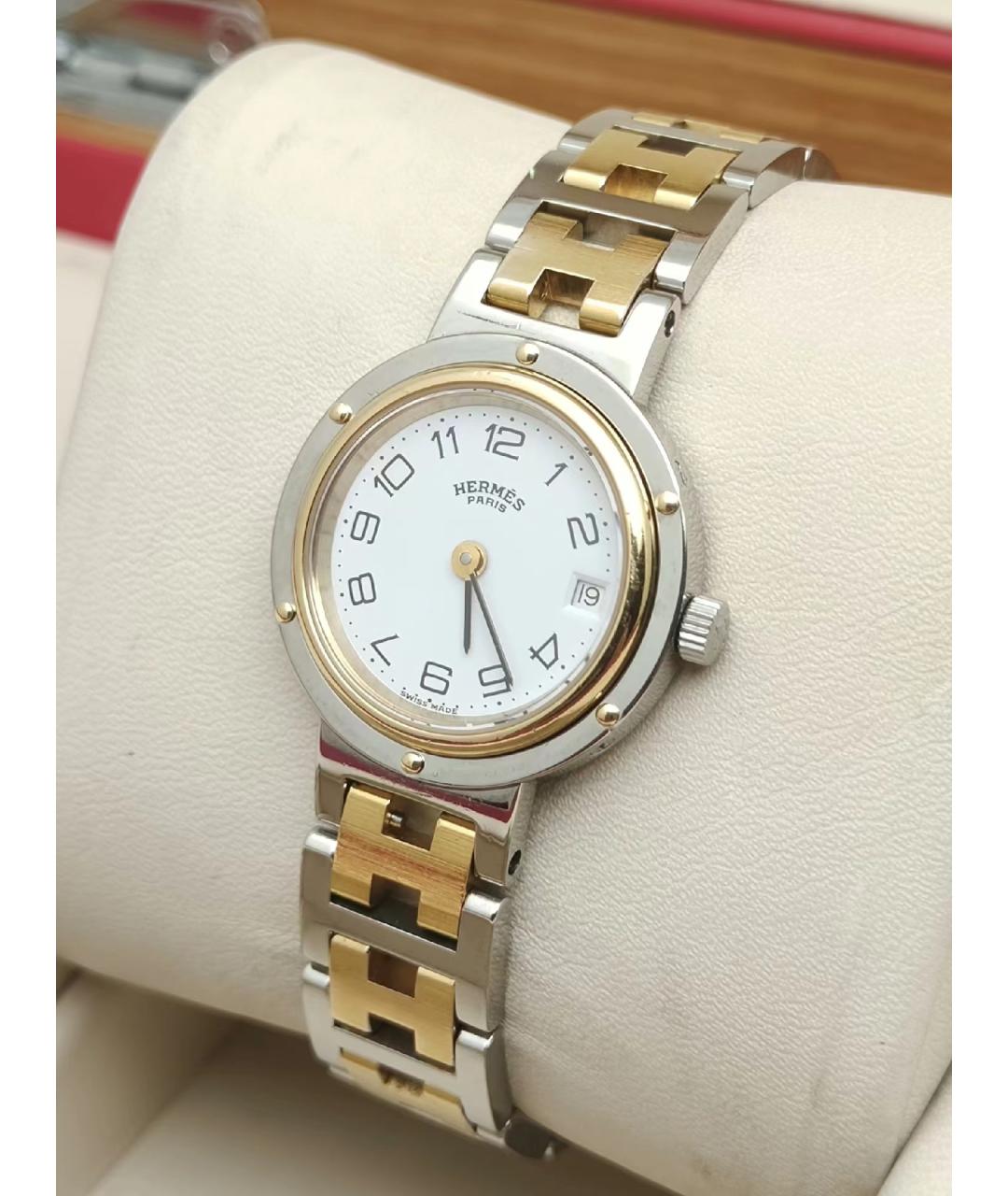 HERMES Золотые часы, фото 2