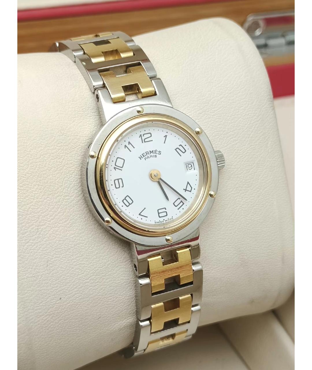 HERMES Золотые часы, фото 3