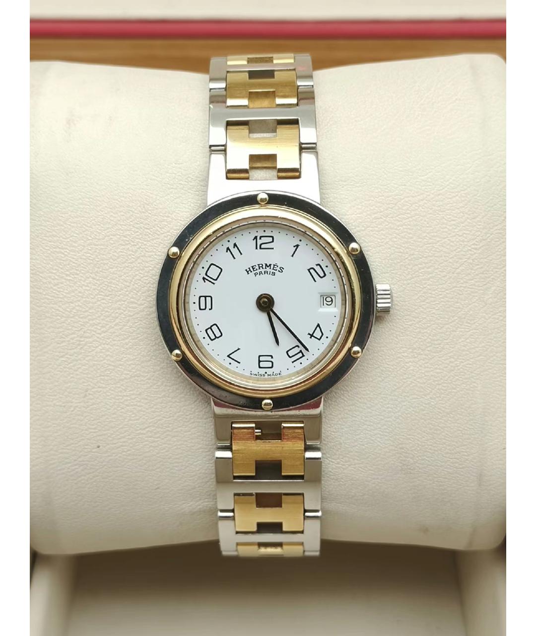 HERMES Золотые часы, фото 7