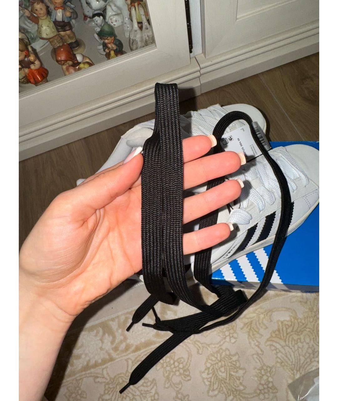 ADIDAS Бежевые замшевые кеды, фото 7