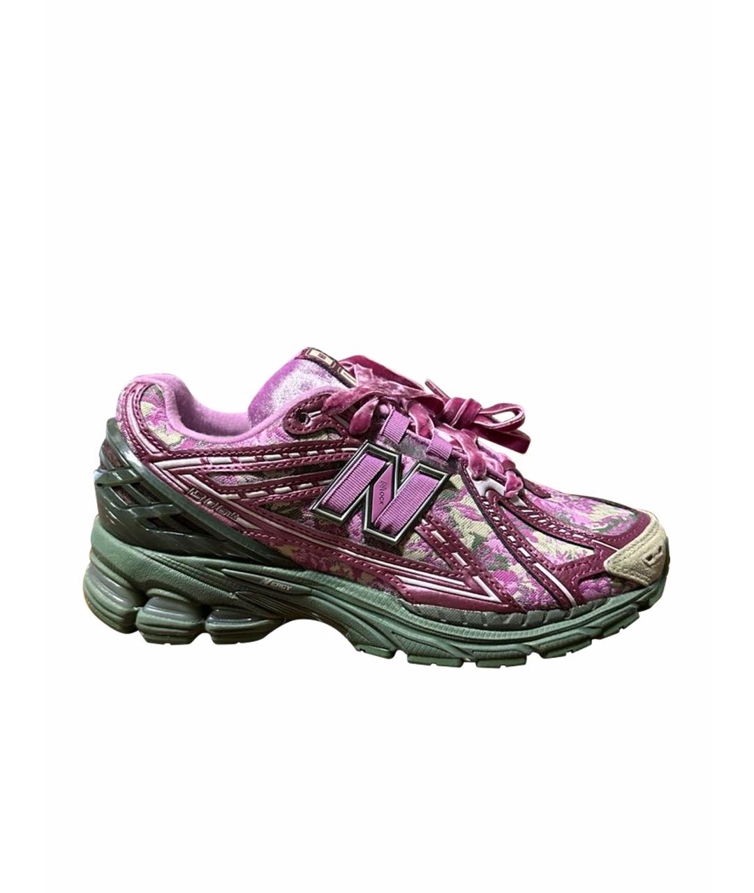 NEW BALANCE Розовые текстильные кроссовки, фото 1