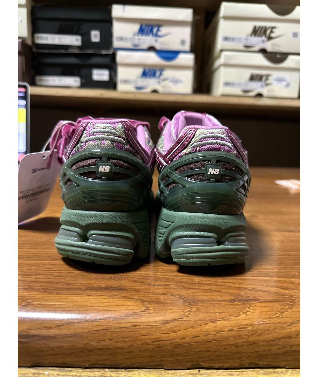 NEW BALANCE Розовые текстильные кроссовки, фото 4