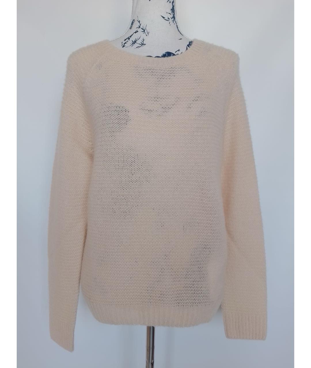 MAX MARA Бежевый кашемировый джемпер / свитер, фото 3