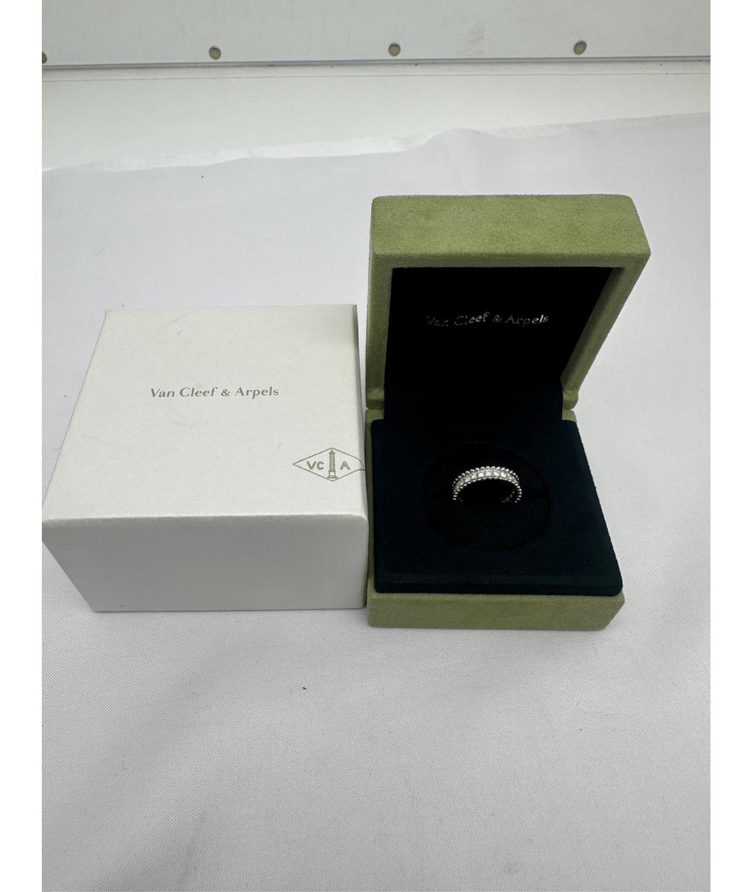 VAN CLEEF & ARPELS Серебряное платиновое кольцо, фото 8