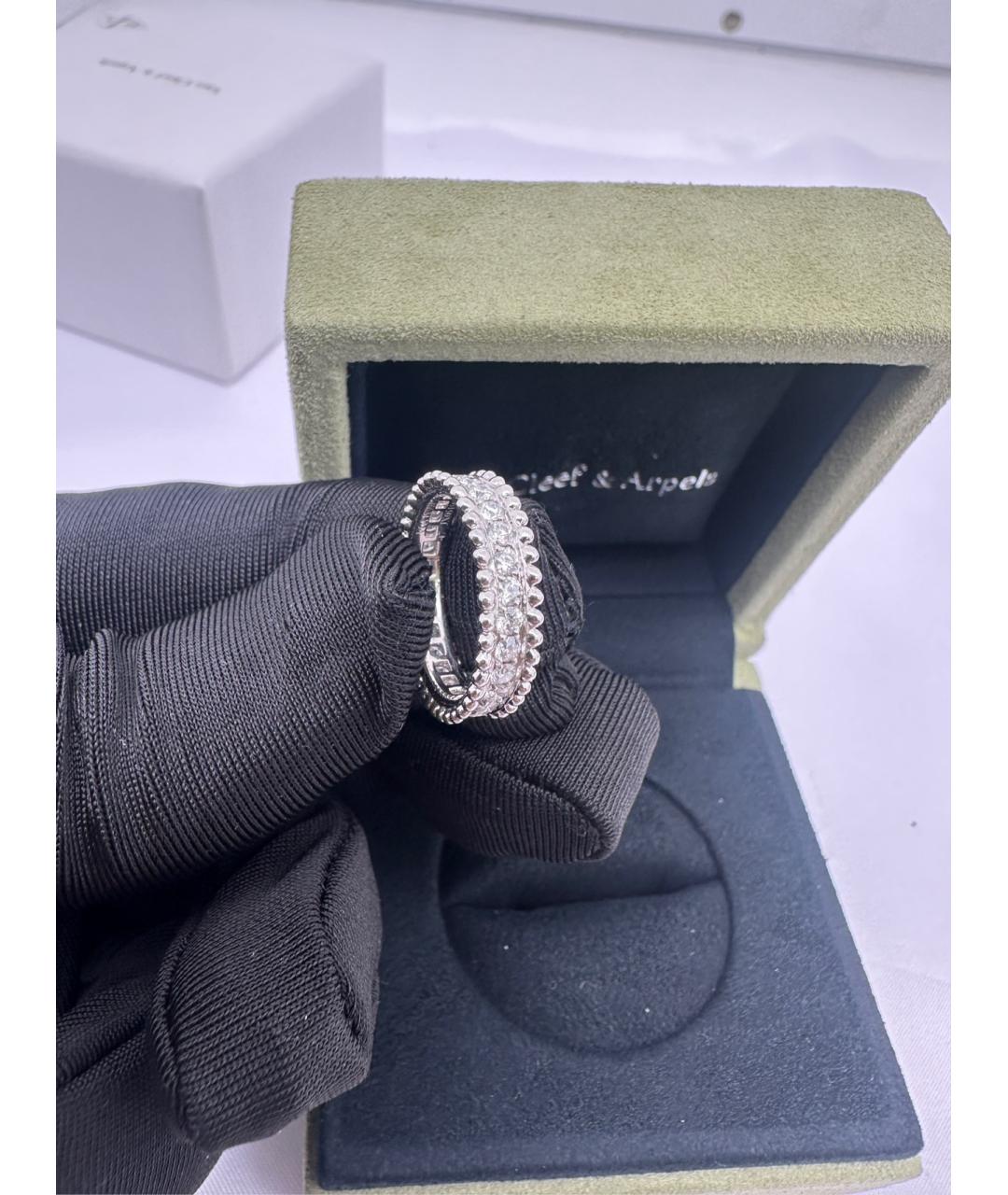 VAN CLEEF & ARPELS Серебряное платиновое кольцо, фото 3