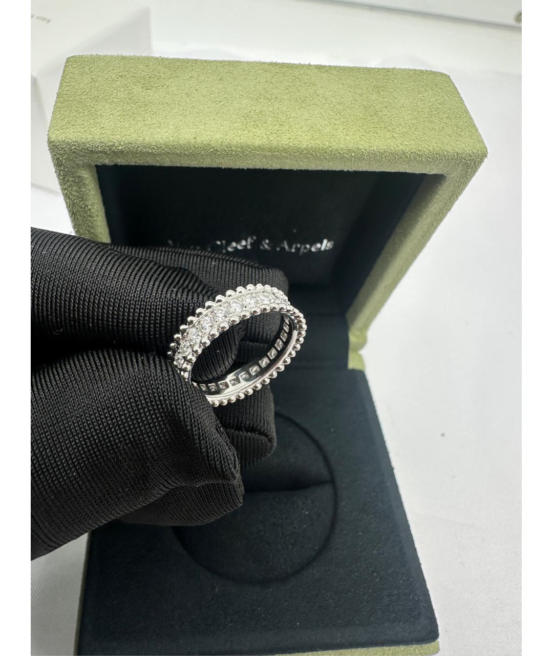VAN CLEEF & ARPELS Серебряное платиновое кольцо, фото 4