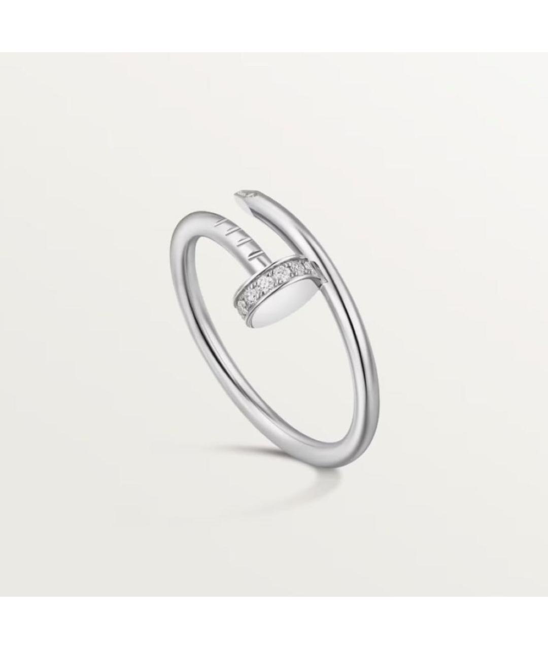 CARTIER Серебряное кольцо из белого золота, фото 2