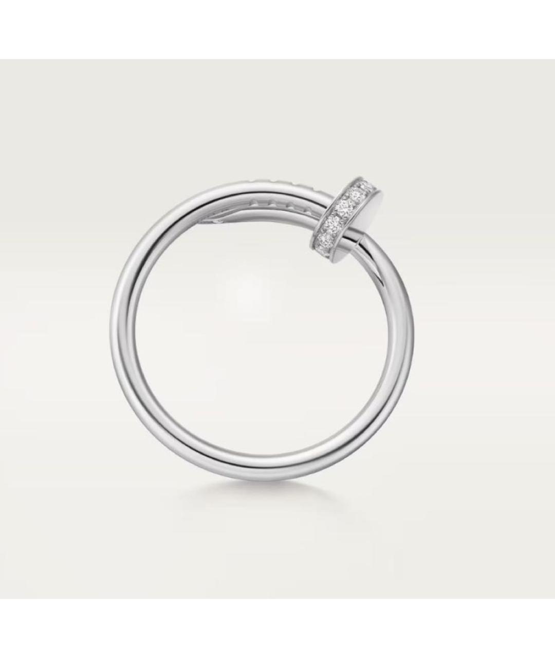 CARTIER Серебряное кольцо из белого золота, фото 3