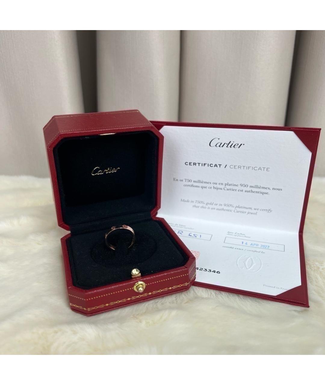 CARTIER Золотое кольцо из розового золота, фото 5