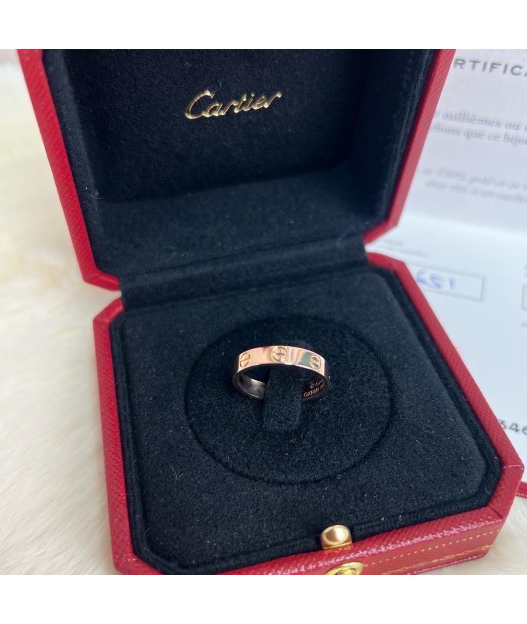 CARTIER Золотое кольцо из розового золота, фото 2