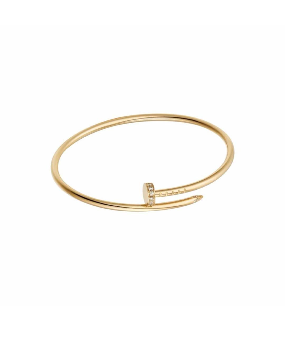 CARTIER Золотой браслет из желтого золота, фото 1