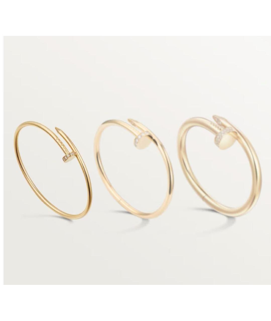 CARTIER Золотой браслет из желтого золота, фото 4