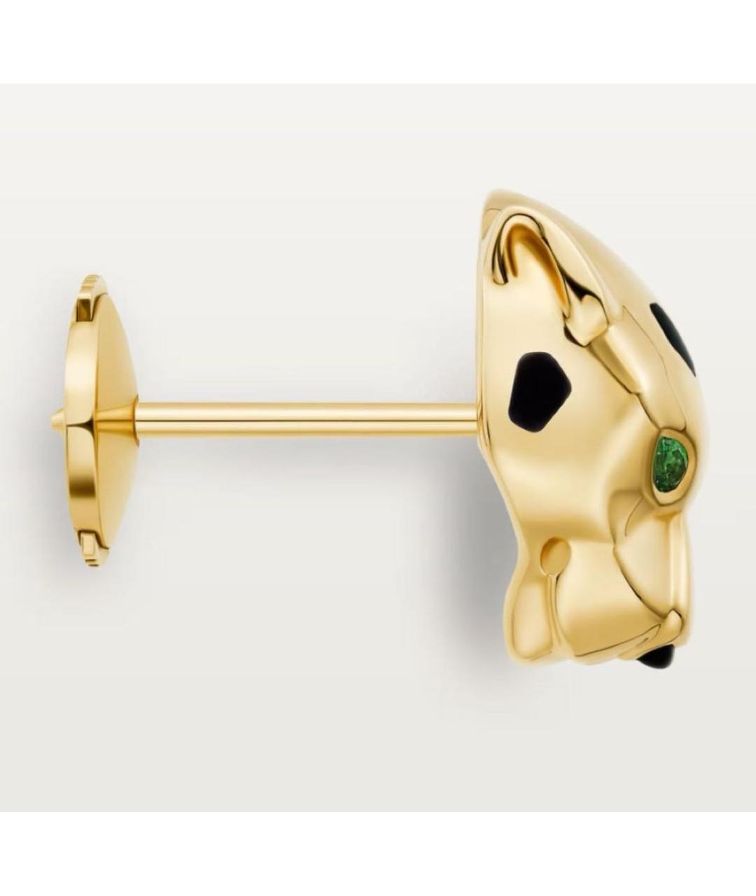 CARTIER Золотые серьги из желтого золота, фото 3