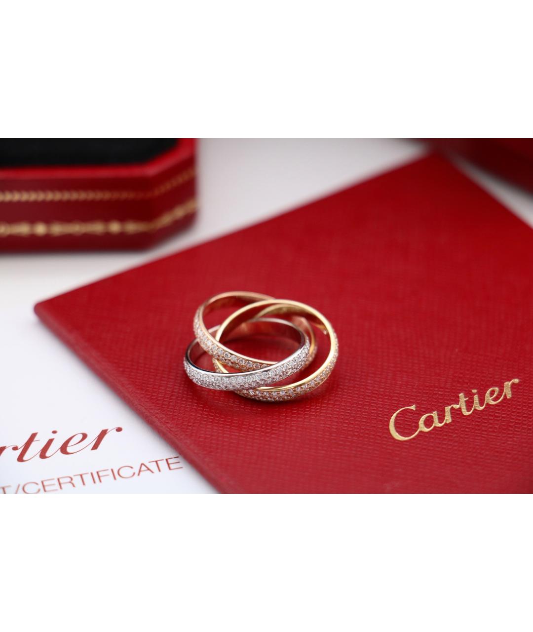 CARTIER Золотое кольцо из белого золота, фото 4