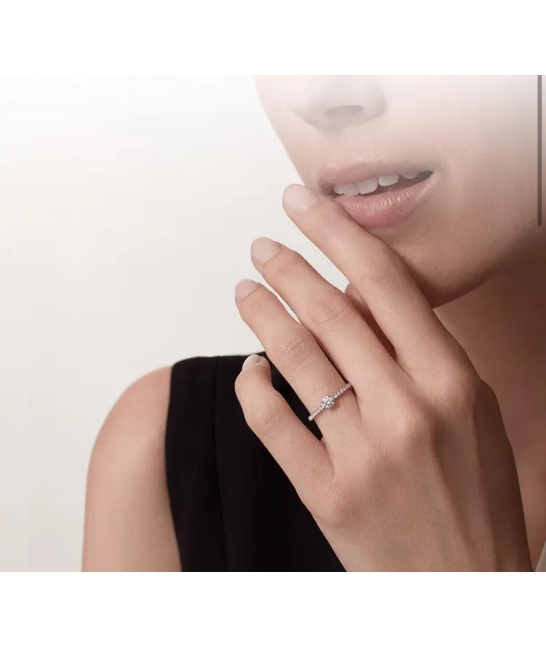 CARTIER Серебряное платиновое кольцо, фото 6