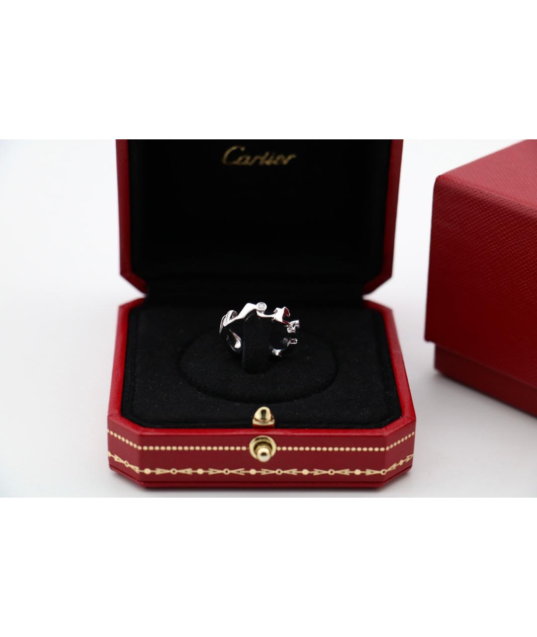 CARTIER Серебряное кольцо из белого золота, фото 5