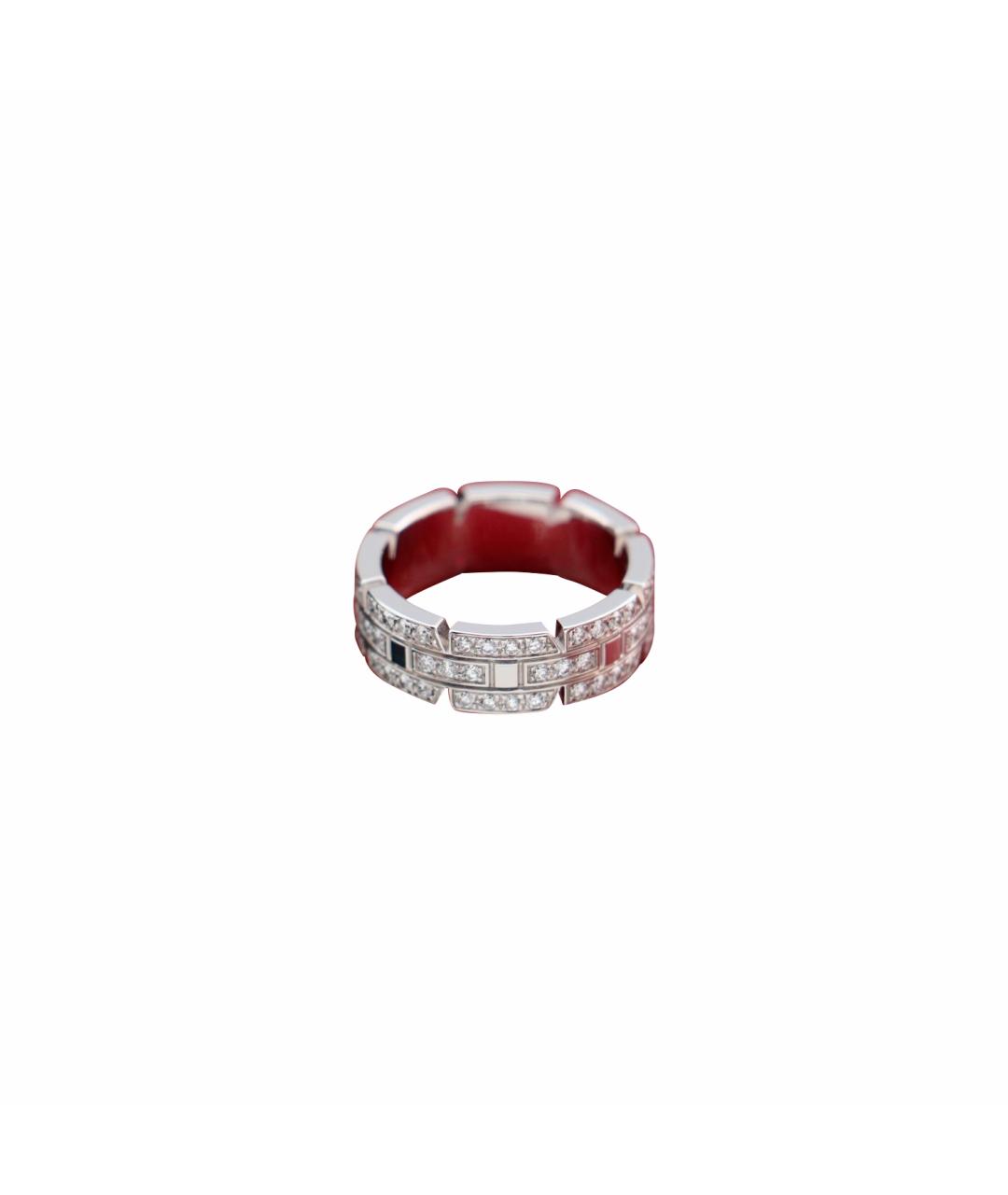 CARTIER Серебряное кольцо из белого золота, фото 1