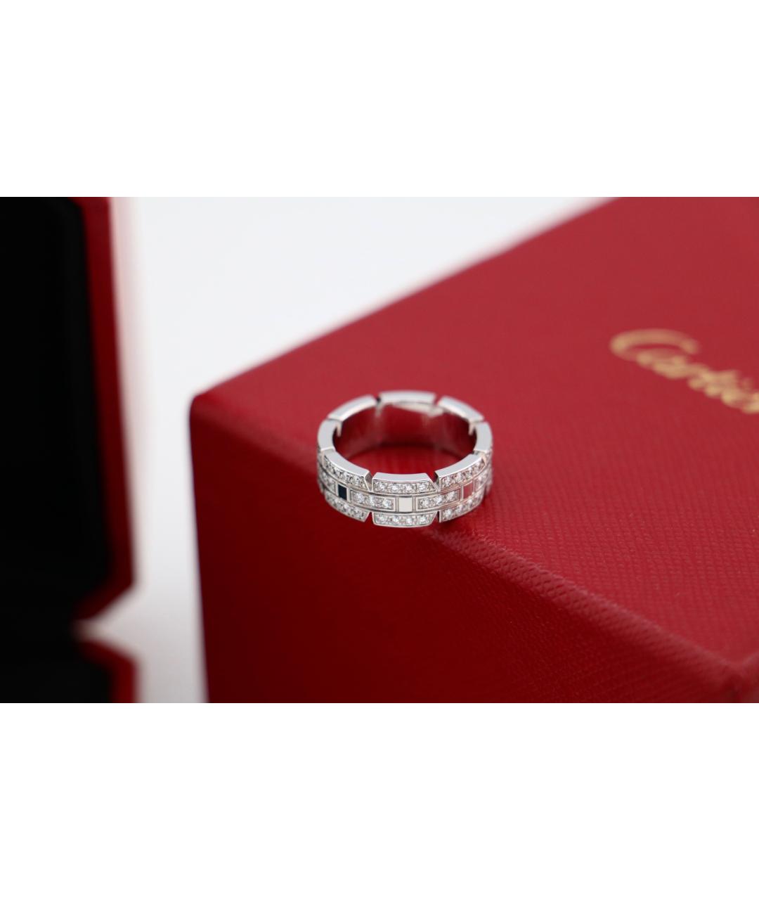 CARTIER Серебряное кольцо из белого золота, фото 3
