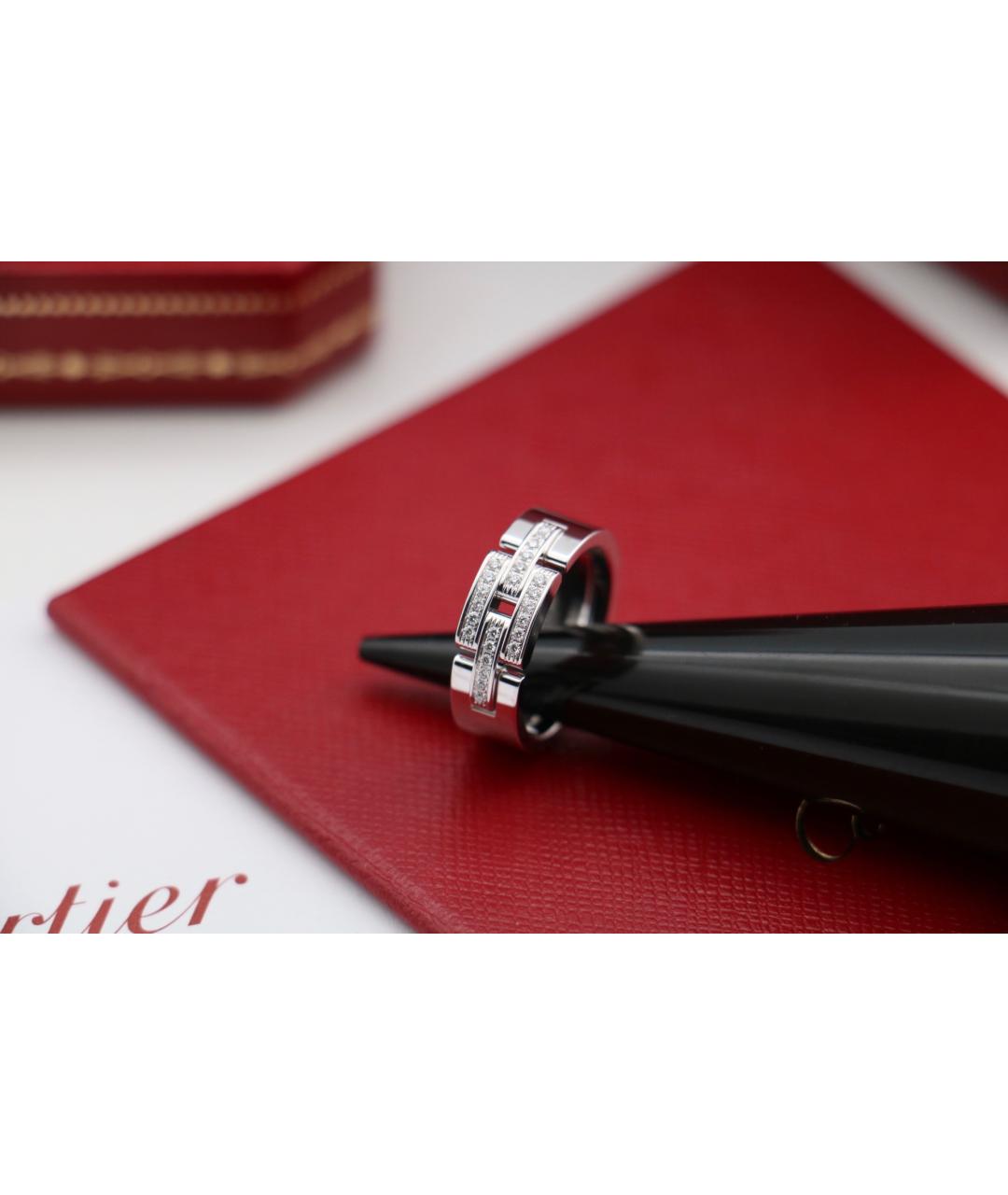 CARTIER Серебряное кольцо из белого золота, фото 5