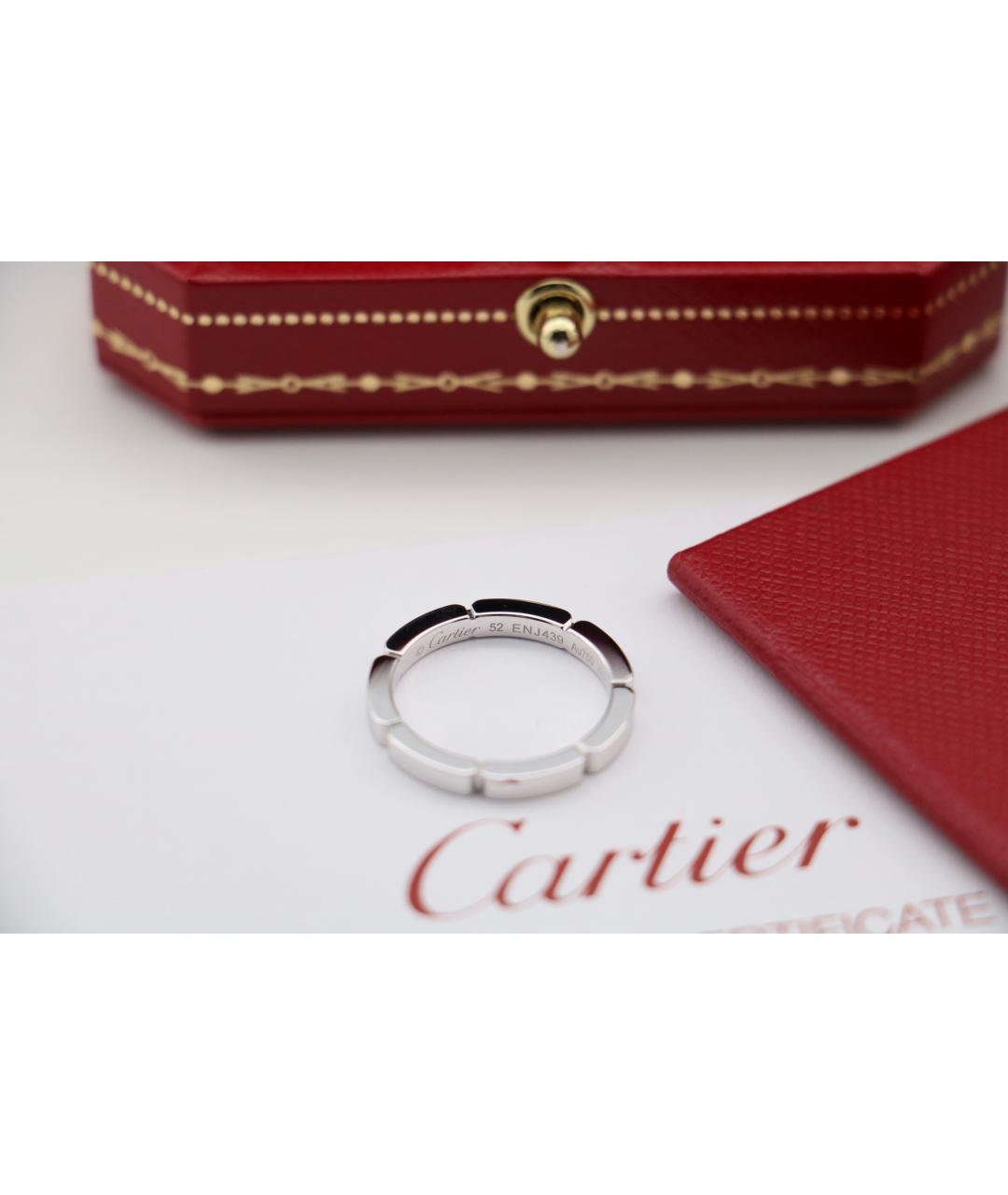 CARTIER Серебряное кольцо из белого золота, фото 6