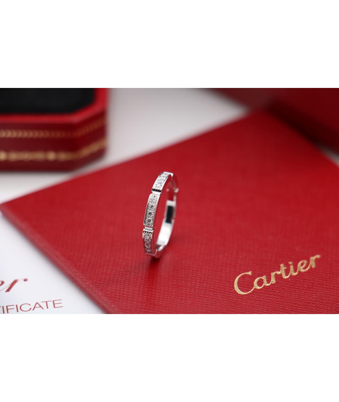 CARTIER Серебряное кольцо из белого золота, фото 5