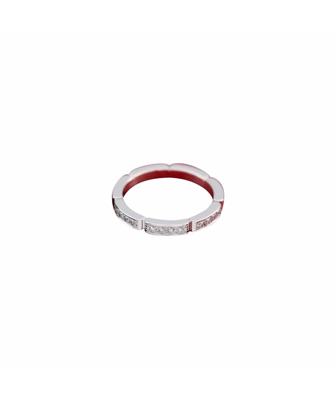 CARTIER Серебряное кольцо из белого золота, фото 1