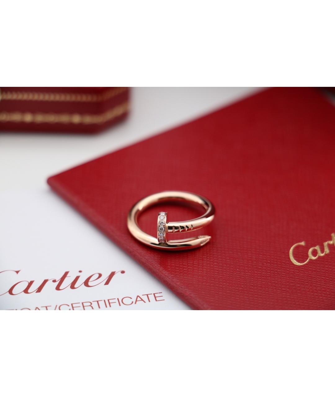 CARTIER Золотое кольцо из розового золота, фото 4