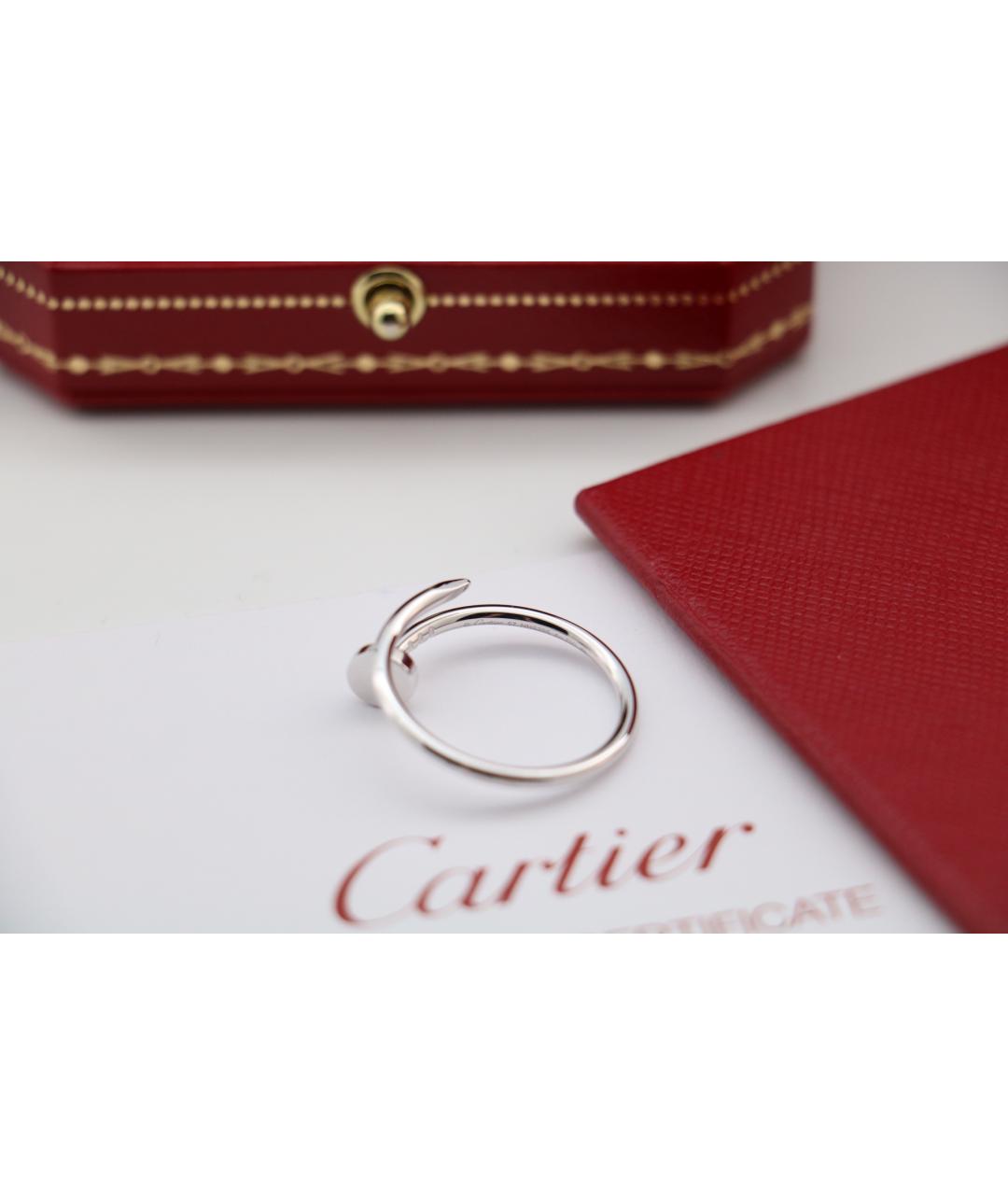 CARTIER Серебряное кольцо из белого золота, фото 5