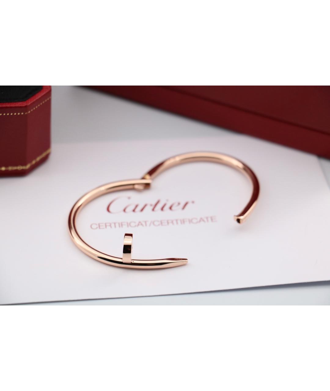 CARTIER Золотой браслет из розового золота, фото 4