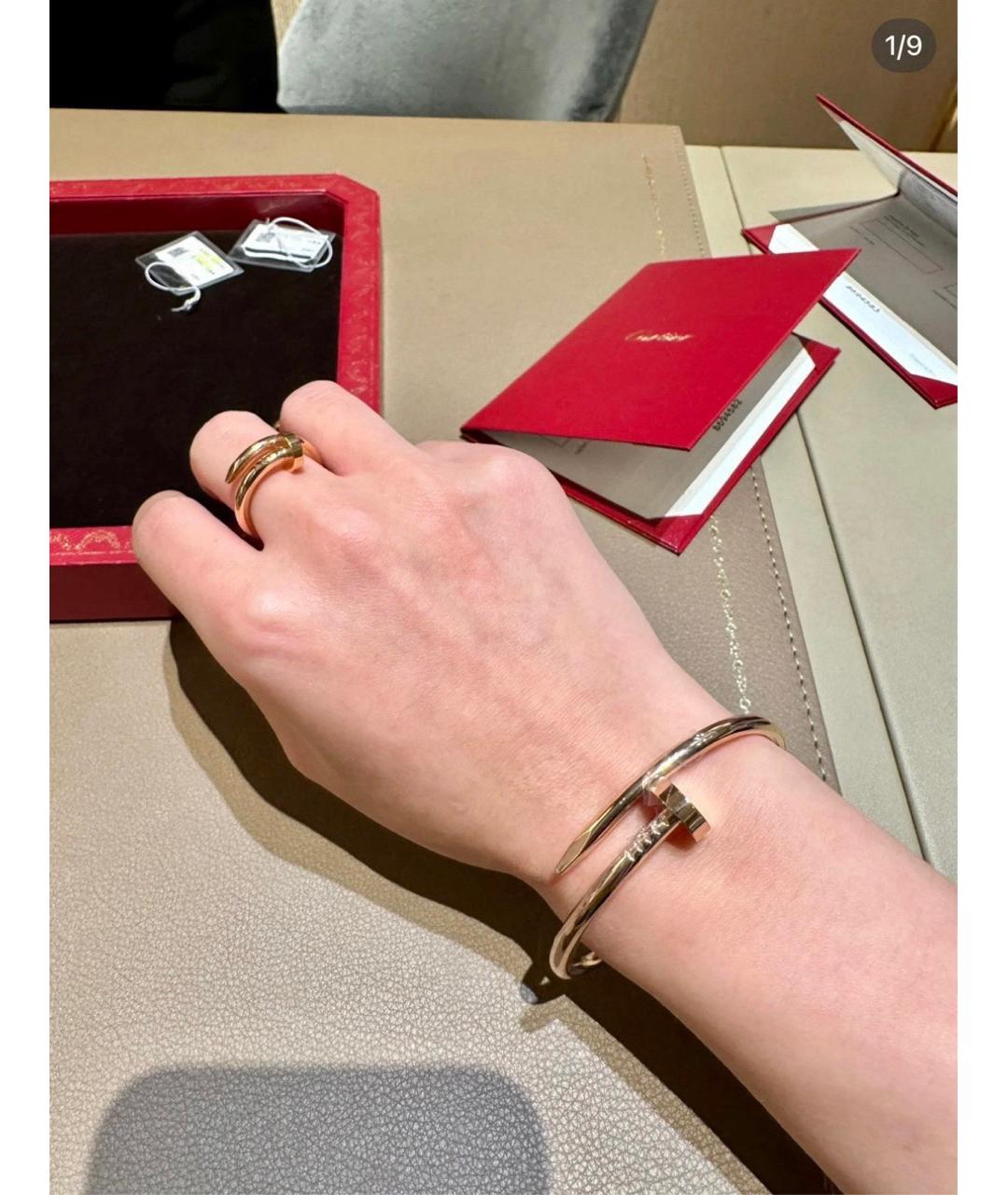 CARTIER Золотой браслет из розового золота, фото 6