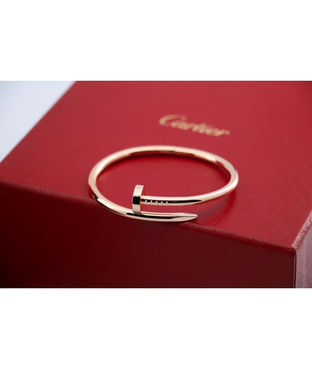 CARTIER Золотой браслет из розового золота, фото 3