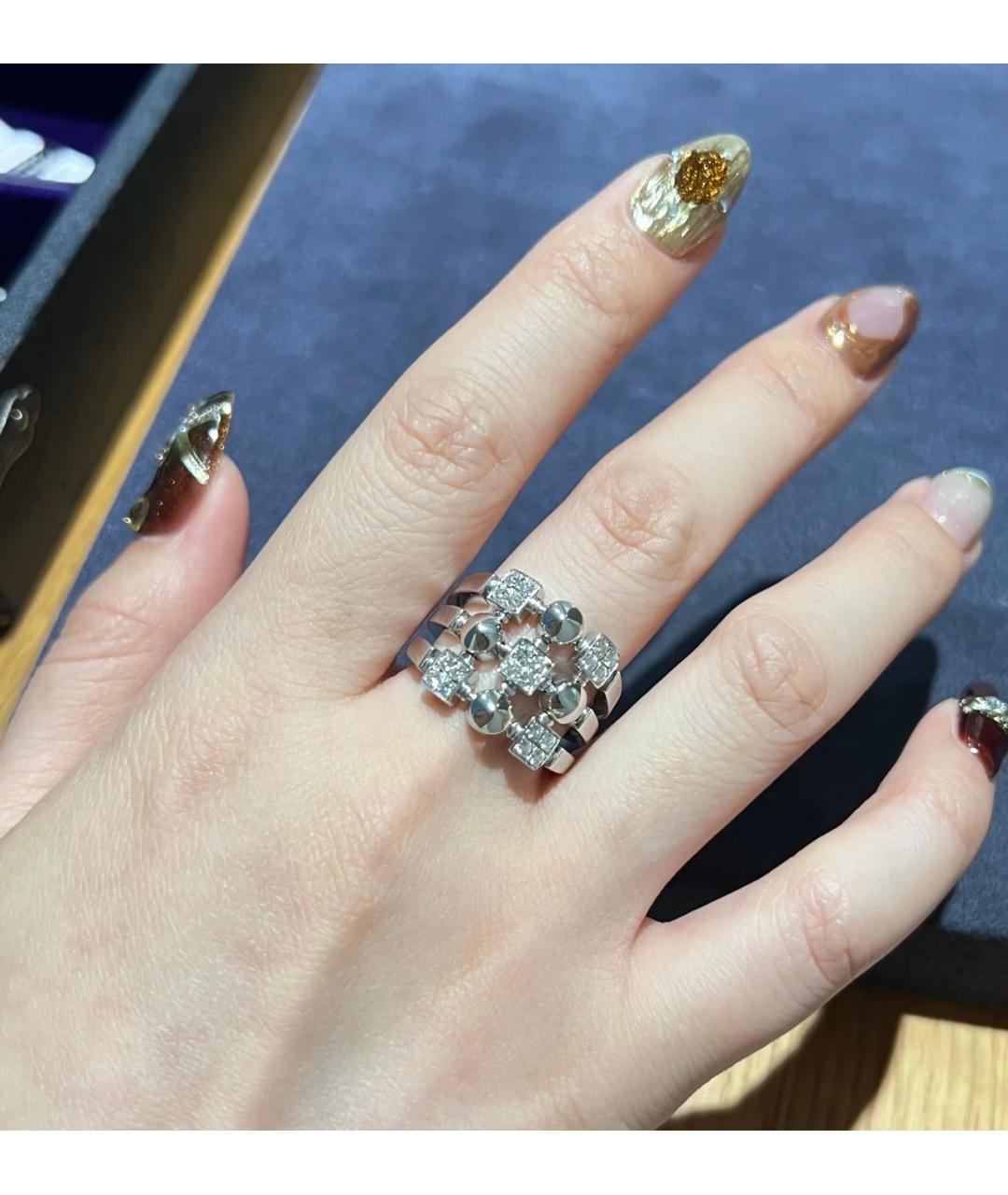 BVLGARI Серебряное кольцо из белого золота, фото 6