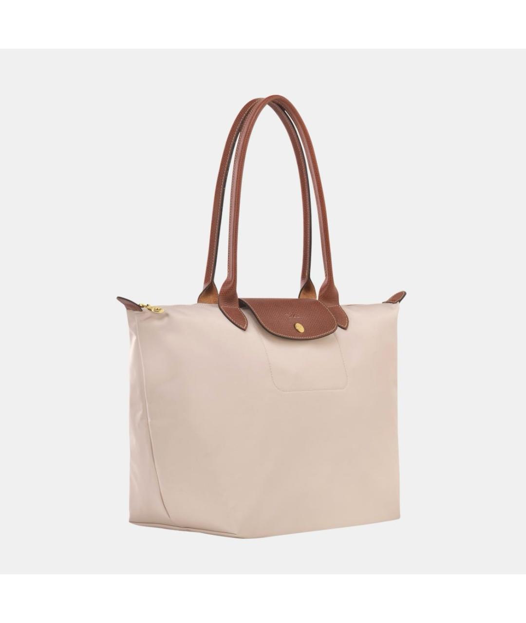 LONGCHAMP Белая сумка тоут, фото 2