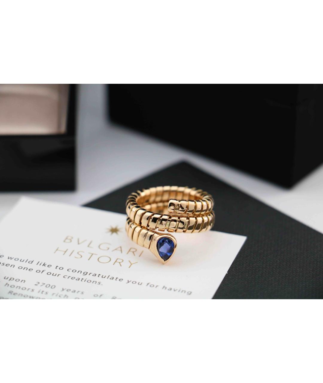 BVLGARI Золотое кольцо из желтого золота, фото 4