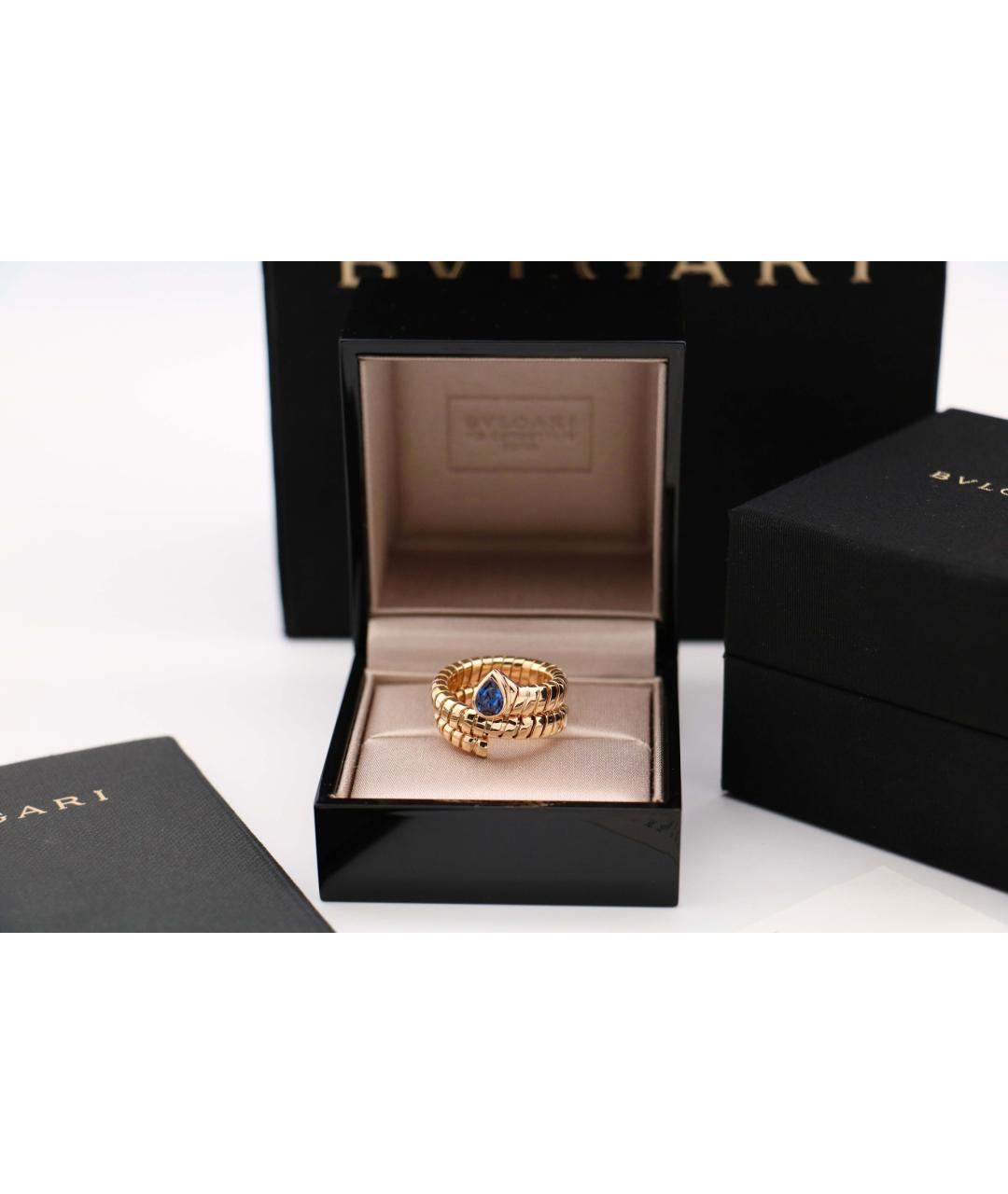 BVLGARI Золотое кольцо из желтого золота, фото 7