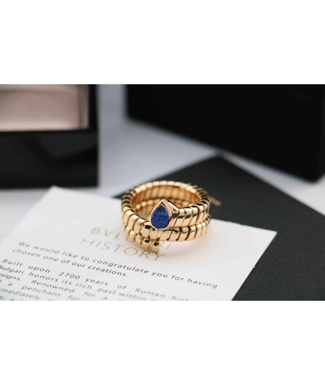 BVLGARI Золотое кольцо из желтого золота, фото 3