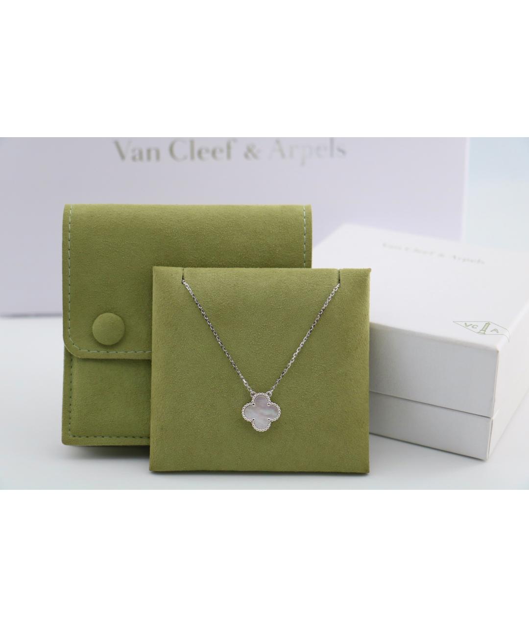 VAN CLEEF & ARPELS Серебряное колье из белого золота, фото 2