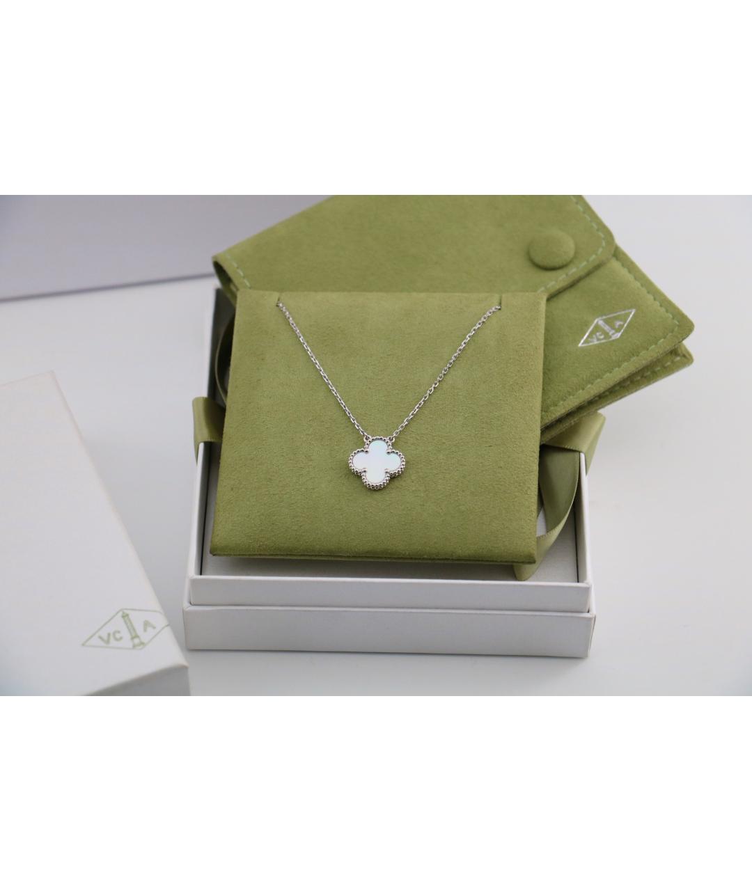 VAN CLEEF & ARPELS Серебряное колье из белого золота, фото 6