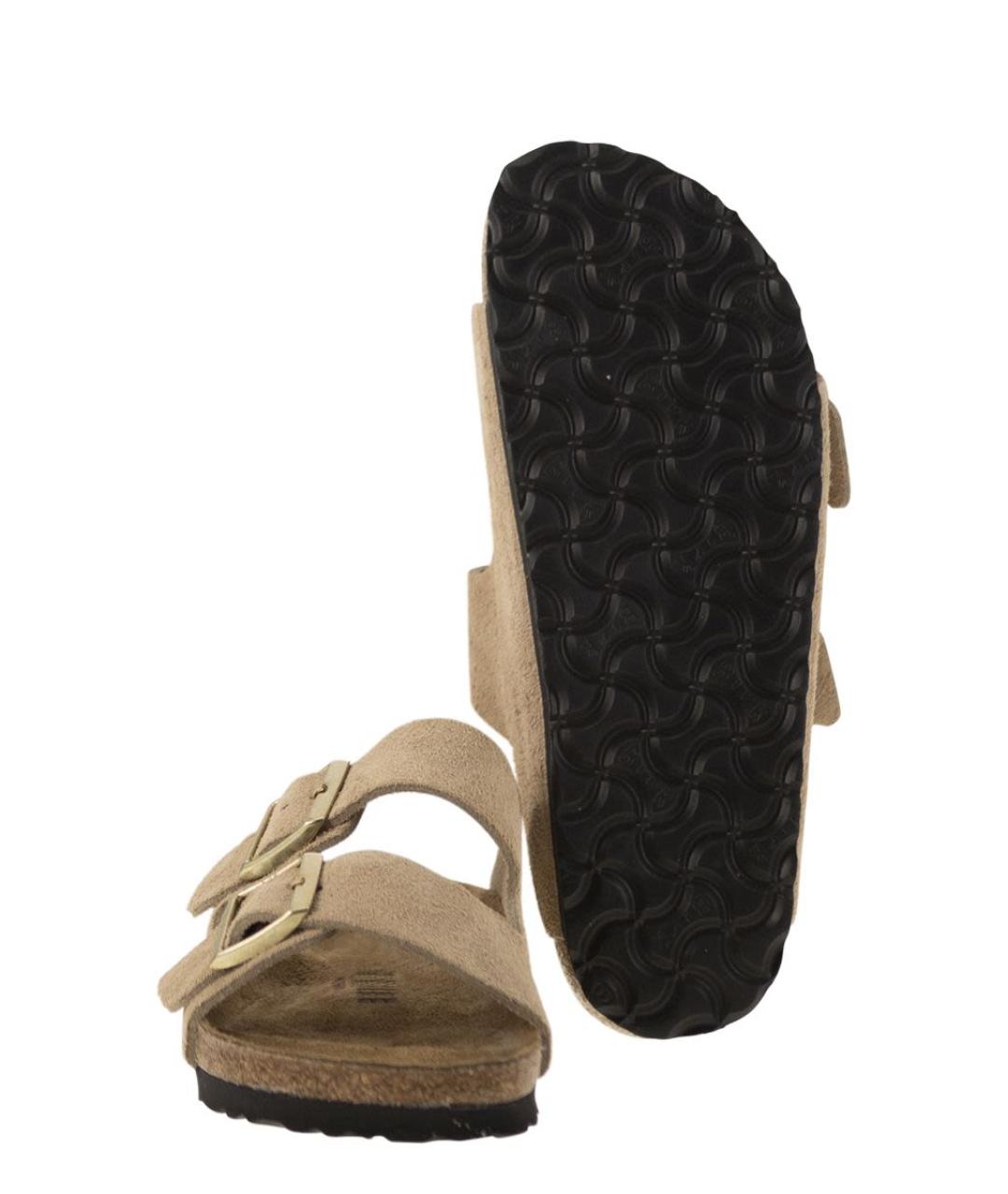 BIRKENSTOCK Бежевые сандалии, фото 5
