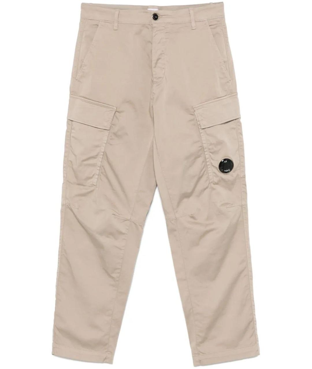 CP COMPANY Хаки хлопковые повседневные брюки, фото 1