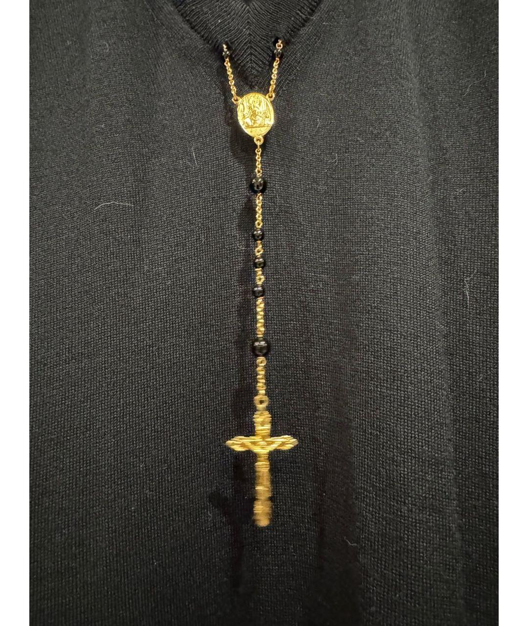 DOLCE&GABBANA Черный шерстяной джемпер / свитер, фото 4