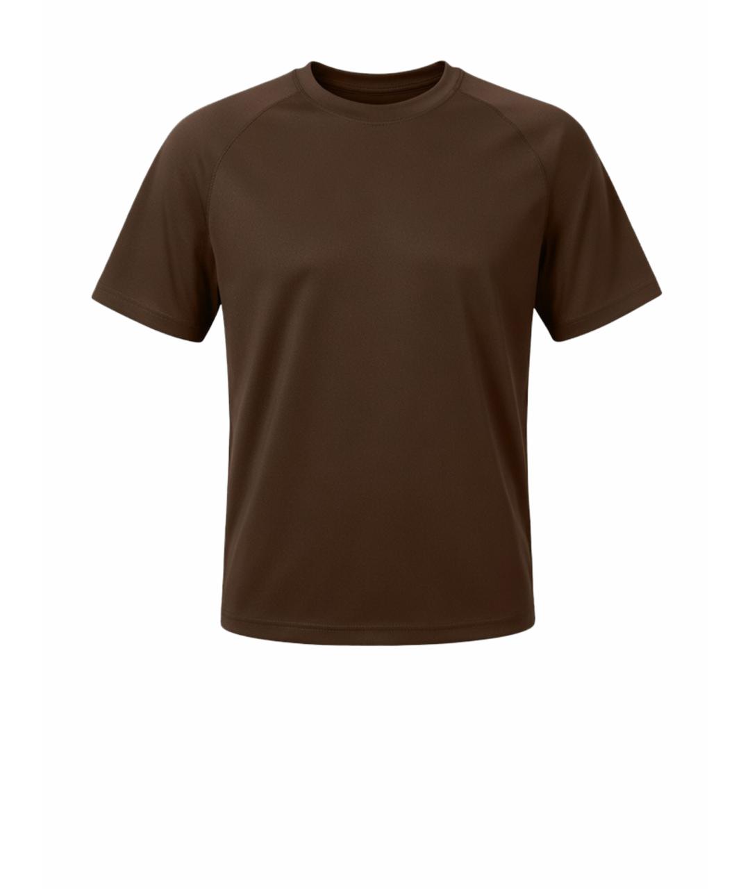 ALO YOGA Коричневая футболка, фото 1