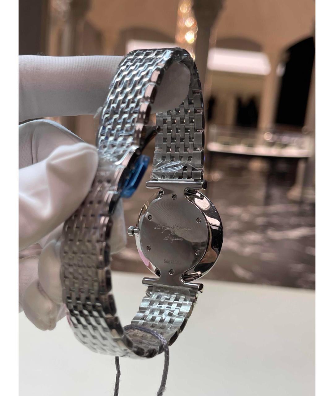 LONGINES Зеленые металлические часы, фото 4