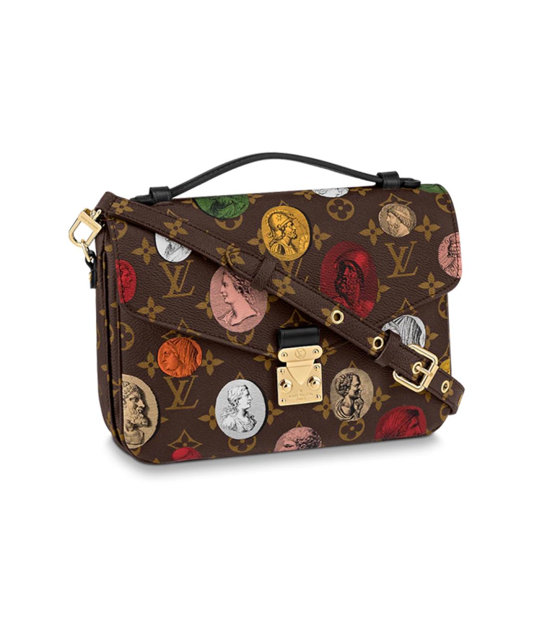 LOUIS VUITTON Коричневая сумка через плечо, фото 1