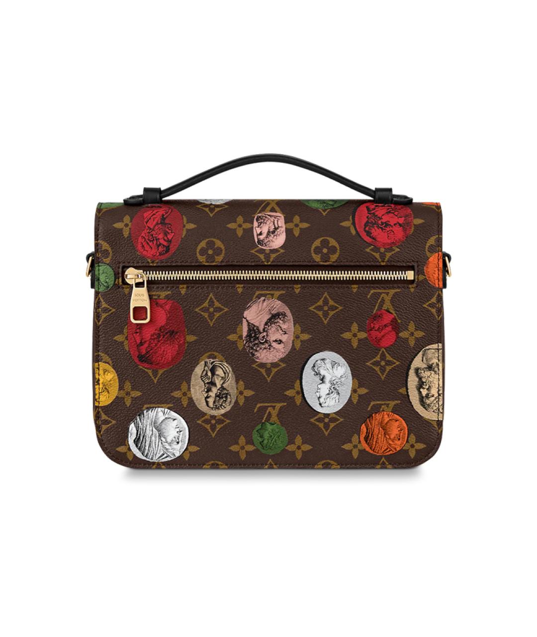 LOUIS VUITTON Коричневая сумка через плечо, фото 3