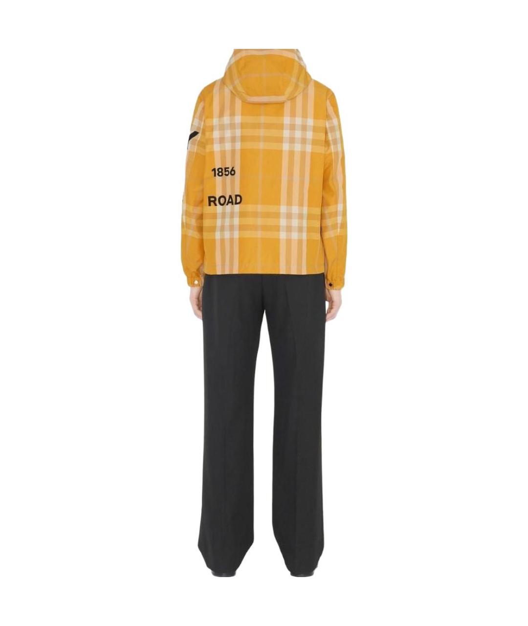 BURBERRY Желтая куртка, фото 4
