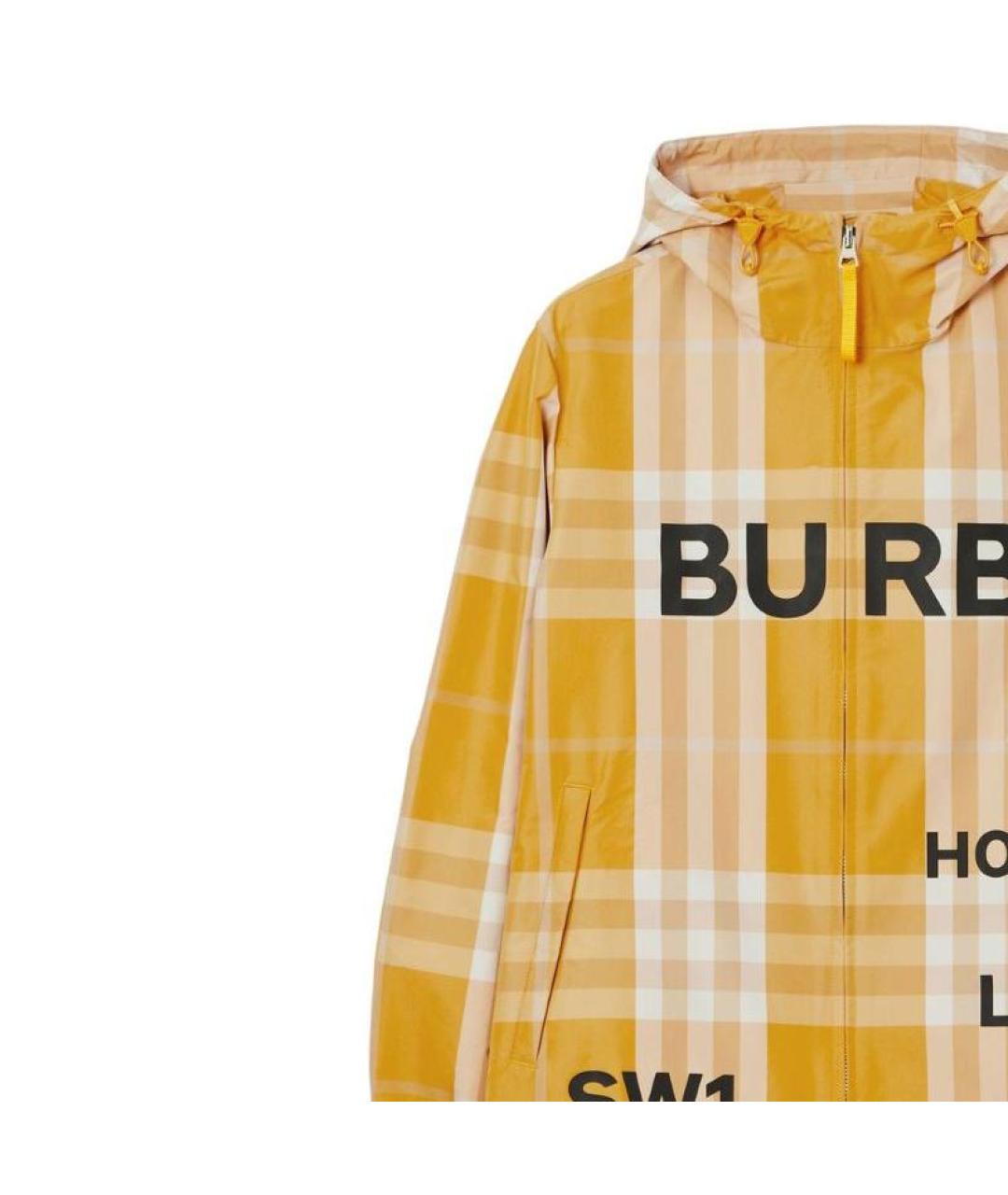 BURBERRY Желтая куртка, фото 6